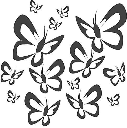 INDIGOS UG - Wandtattoo Wohnzimmer - Wandaufkleber W521 - Aufkleber Kinderzimmer Schlafzimmer Küche Badezimmer Büro Dekoration