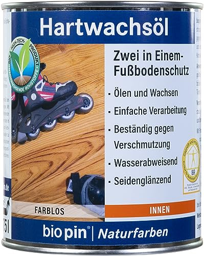 Biopin Hartwachsöl farblos 2,5 L