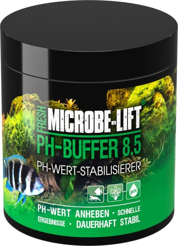 Microbe-Lift pH-Stabilisierer - Hält den pH-Wert im optimalen Bereich von 8.5 im Süßwasser Aquarium, schnell und sicher, 250g
