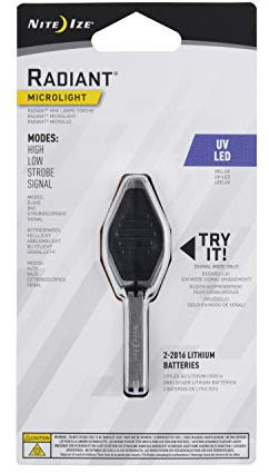 Inova Taschenlampe Microlight - Farol de mano, color negro, talla 1 x 0.325