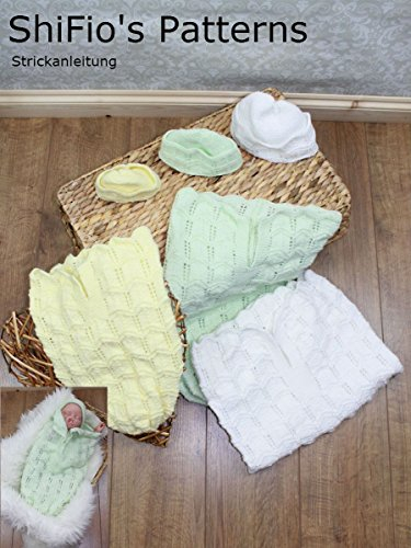 Strickanleitung – KP133 - Schlafsack, Pucksack für Babys in 3 Größen