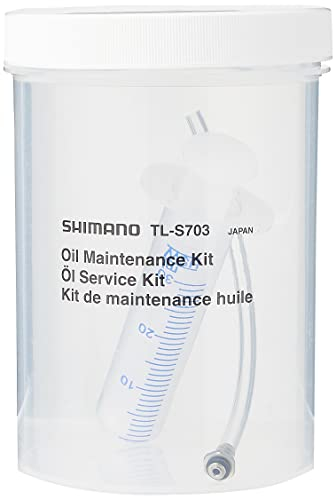 Shimano Tl-s703 Syringe Kit Parti per bici. Unisex Adulto, Argento (Silber-Silber), Sconosciuto