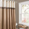 Lush Decor Terra Rideau de Douche, Beige/Ivoire, 72 inches x 72 inches