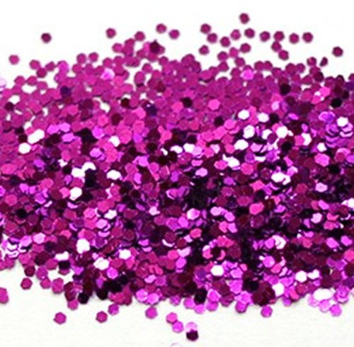 Purple Craft Glitter 500g Tub