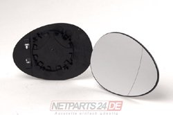 Johns, Spiegelglas Außenspiegel Glas Glass passend für BMW Mini R55 56 57 10/06- Rechts | Kompatibel mit: MINI MINI, Cabriolet, CLUBMAN