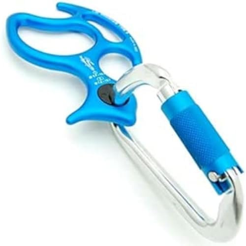 Kong. Set Oka. 1 Discensore per Torrentismo + 1 Moschettone Large Multiuse Auto Block. Per Corde di Diverso Diametro 7,8-12,7. Anche per Spleologia. Certificazione EN 15151-2