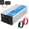 GIANDEL 1000W Convertisseur 12V 220V Pur Sinus pour RV Voiture de Camion Onduleur 230V 240V Transformateur Onde Sinusoïdale Pure avec Télécommande 2.4A USB Ports