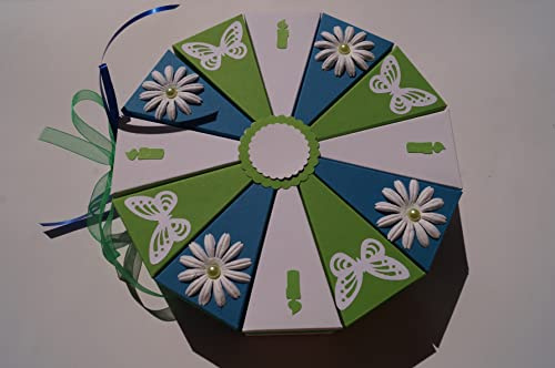 Tolle Torte Geldgeschenk, Geldgeschenkverpackung aus Papier zum Geburtstag, Geld verschenken, Geschenkverpackung, A5