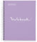 Miquelrius - Quaderno A5, Notebook Emotions, 80 Fogli da 90 g/m², Taccuino a Punti, 1 Striscia di Colore, Spirale Microforata, Copertina Extra Rigida, 2 Fori, Lavanda