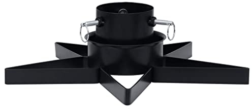 vidaXL Base per Albero di Natale Nera 47x47x13,5 cm