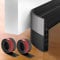 Door Draught Excluder 2 Packs,Door Bottom Seal,Under Door Draft Stopper Seals Anti-Collision Strong Adhesive Weather Stripping Tape Soundproof Draught Stoppers Black 2PC 2 W x 39 L