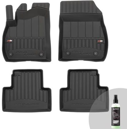 FROGUM ProLine 3D Gummimatten Exklusiven Auto Fußmatten Autofussmatten für Opel Zafira C Tourer 2012-2019 | Die höchsten Kanten