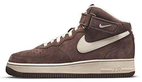 Nike Herren Air Force 1 Sneaker, Chocolate Creme, 44.5 EU