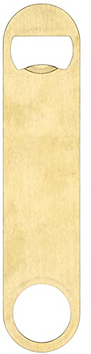 Bottle Opener, Beer Bottle Opener, Bartender Bottle Opener, 1PC Thickened Stainless Steel Beer Bottle Opener for Bar Bartenders Household(Gold)