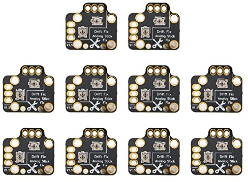 Annadue 10pcs Controller Analog Stick Drift Fix Mod per per per, universale 3D analogico Joystick Drift Repair Board, Gamepad gioco maniglia Joystick Drift Board
