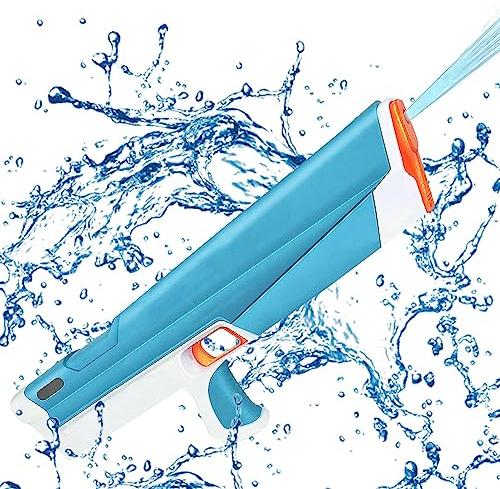 Elektrische Wasserpistole für Erwachsene und Kinder,Wasserpistole für Kinder,Elektrische Wasserpistole,Wasserpistole Spielzeug für Kinder,Automatische Wasserpistole,Große Spritzpistole