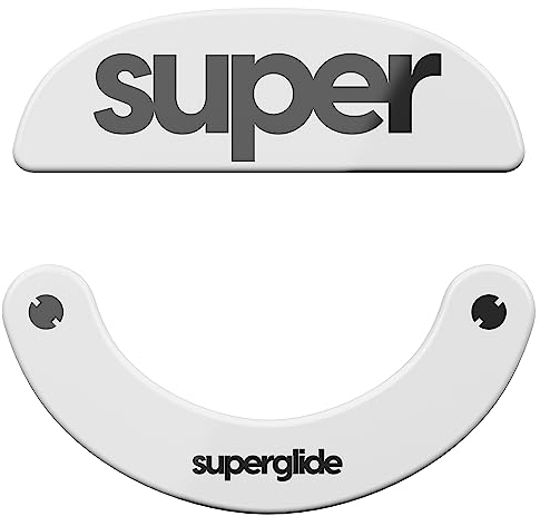 Superglide2 Piedini per mouse con superficie strutturata controllabile Realizzati in vetro ultraresistente Suola liscia e durevole per mouse da gioco wireless Pulsar Gaming Gears serie X2
