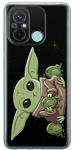 ERT GROUP Handyhülle für Xiaomi REDMI 12C/ REDMI 11A Original und offiziell Lizenziertes Star Wars Muster Baby Yoda 014 optimal an die Form des Handy angepasst, hülle aus TPU