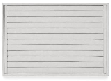 Oirlv Grau Mikrofaser Ring Tablett Ring Ohrringe Ohrstecker Schmucktablett Aufbewahrungstablett