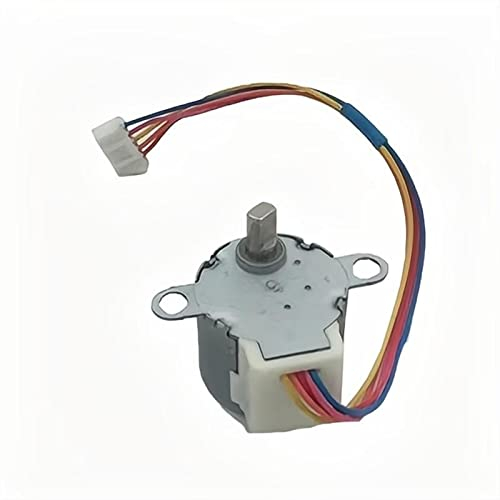 Accessori fai da te Mini motore 24BYJ48-Q3 Motore passo-passo, motore con gancio del condizionatore d'aria, motore guida aria battente, motore spazzatrice vento, utensili motore ad albero piatto 12V C