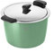 Kuhn Rikon HOTPAN® Servierkochtopf ocean green 5.0 L · Ø 22 cm, Kochtopf mit Thermoschüssel, Thermobehälter zum warmhalten