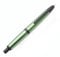 JINHAO 10 Press Fountain Pen Retractable Metal Pen with Ink Converter (Fine Nib, Pine Green with Black Clip)