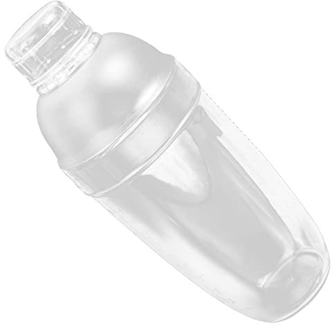HEALLILY Coctelera de plástico para mezclar bebidas, y al frío, multifunción, coctelera de té de leche, para uso doméstico y bar