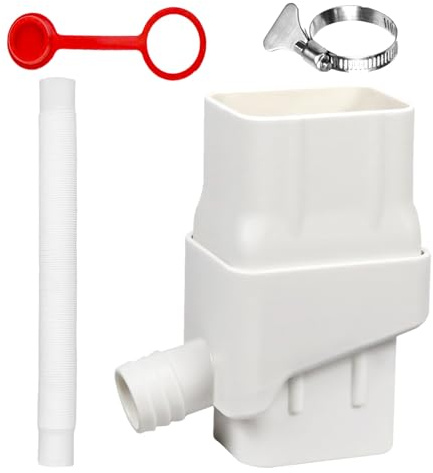 Xujuika Rainwater Collection System, Eco-Friendly Rain Barrel Diverter Kit, Downspout Diverter Colander, Efficient Collection Diverters For 2 X 3inch Standard Downspouts, Easy Install