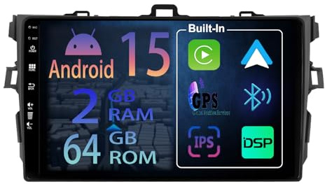 [2+64GB] 9 Zoll Android 15 Autoradio Für Opel Astra K 2015-2019 Für Buick Verano GS 2015 Radio Carplay Stereo Wireless Car Play GPS Auto Navi Bildschirm Bluetooth Navigation Player