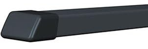 Atera Dachträger Stahlstangen 110 cm, 2er-Set Grundträger | Robuster Profilstahl für Dachboxen, Fahrradträger und Skiträger. Passend für Atera Fußsätze 045XXX, 048000 und 048400.