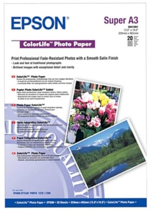 Epson C13S041561 - A3 COLOURLIFE Photo PAPE *** EOL *** R