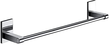 Gedy G-Singapore Porta Asciugamani CM.35 con Placche girevoli, Colore Cromo, Componenti Realizzati in Acciaio Inox e Cromall, Misure 6 x 38 x 6,5 CM e Peso 0,305 kg, Design R&S, 35 cm