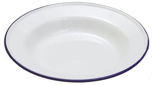 Falcon 6 x Enamel 24cm Soup Plate