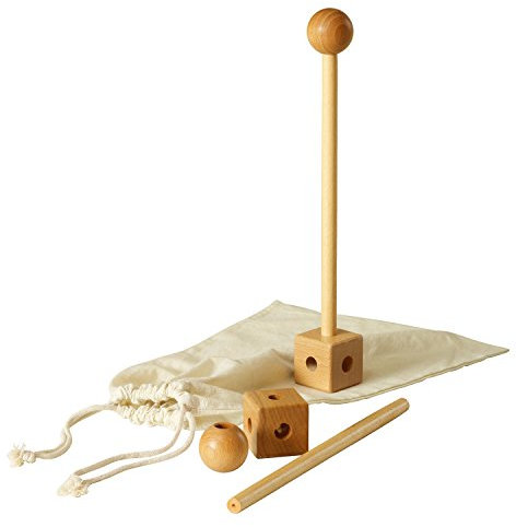 Pedalo® BoCoStick I Koordinationstraining I Balance Training I Visuelles Training I Balancierstab aus Holz I Gleichgewicht Spiel