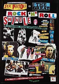 Laminiertes The Great Rock 'n 'Roll Swindle Sex Pistols One Sheet Promo Poster