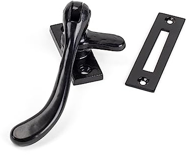 From The Anvil Black Handmade Peardrop Fastener