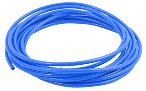 sourcing map Tuyau Air Comprimé 2,5 mm x 4mm compresseur air pneumatique flexible Tube PU bleu 3,5m