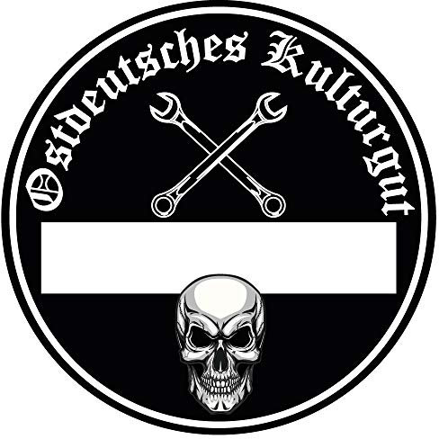 Ostdeutsches Kulturgut Auto Aufkleber Sticker Diesel Feinstaub Umwelt Plakette JDM Tuning TÜV LKW Lustig Fun Osten DDR 2 Stück!