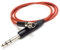 Premium Braided AKG Headphone Replacement Cable, Techflex Coloured Braiding Switchcraft Neutrik (10m, House Red)