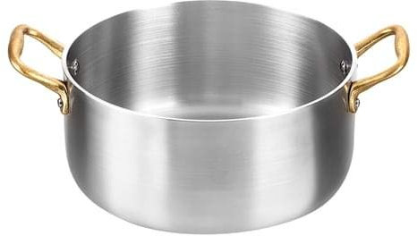 Aluguss Kochtopf mit 2 Griffen aus Messing Linie Academy Class, Durchm. 20 cm