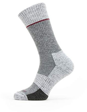 SEALSKINZ | Thurton | Unisex Solo QuickDry Mid Length Warm Weather Everyday Socks | Handles High Perspiration Levels | Breathable & Wearable
