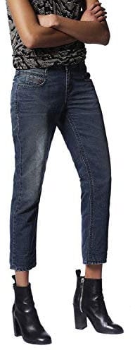 Diesel Belthy-Ankle 0682K Damen Jeans Slim Straight (27W / 32L, Blau)