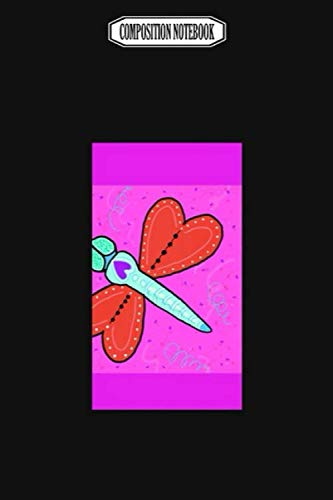 Composition Notebook: Lovely Dragonfly Audioquest Blue Corkcicle Dragonflies Barrette Dragonfly Notebook Journal Notebook Blank Lined Ruled 6x9 100 Pages