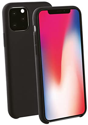 Vivanco HCVVIPH11PBK Backcover Apple iPhone 11 Pro Schwarz Induktives Laden, Stoßfest, Wasserabweis