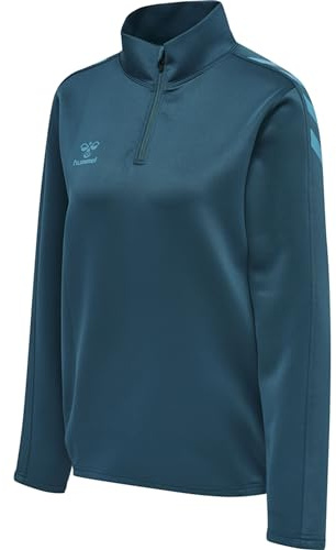 hummel hmlCORE XK Half Zip Sweat Woman, Blau (Blue Coral), XL