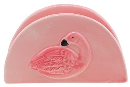 Pink Flamingo Serviettenhalter für Tisch