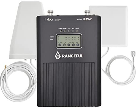 Rangeful Spear 2000 V4G-L Amplificatore del Segnale GSM/LTE Ripetitore 2G/4G Amplificatore Radio Mobile 800/900MHz Ripetitore per Telefoni Cellulari