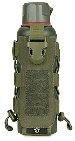 ACEXIER tactique Molle bouteille d'eau pochette en Nylon 0.3L-0.8L cantine couverture étui voyage bouilloire sac avec système Molle