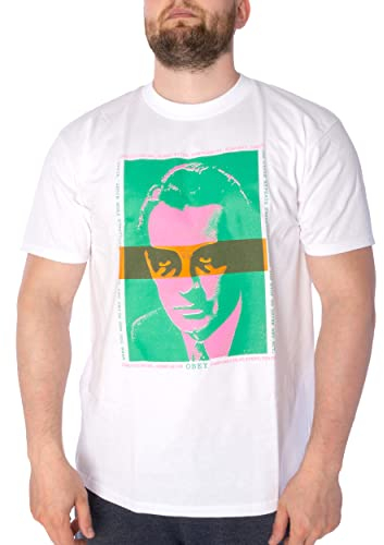 Obey Night and Day T-Shirt Herren weiß L