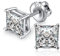 Orecchini Uomo Diamanti Zirconi Argento Diamante Orecchino Uomo Donna Con Zirconi Argento 18K Oro Placcata Orecchini Donna A Vite